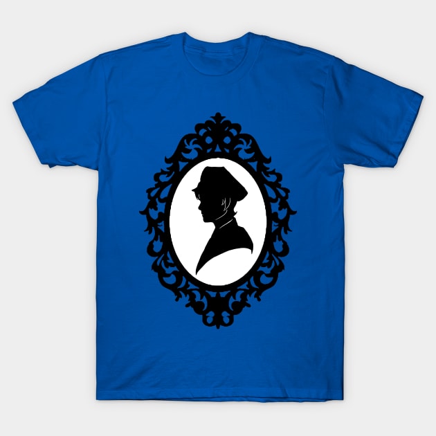 Well-Behaved Women - Blue Cameo T-Shirt by PatriciaLupien